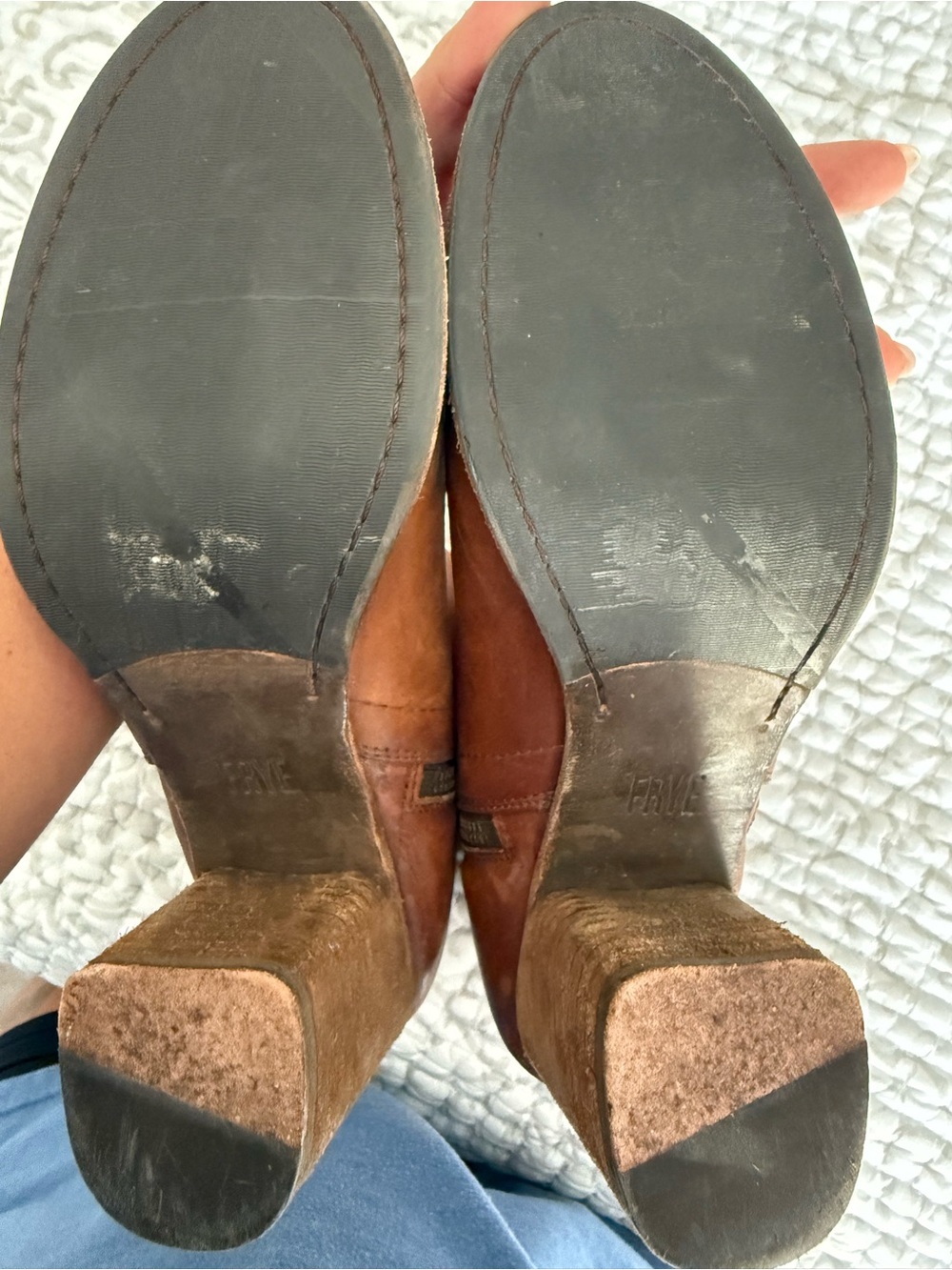 Frye Leather Booties 8.5 - Picture 3 of 7